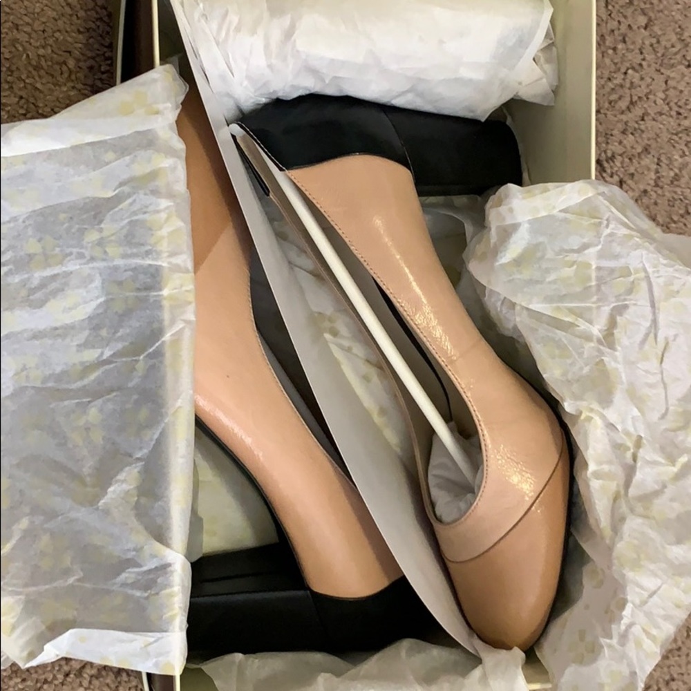 Naturalizer block tri color heels